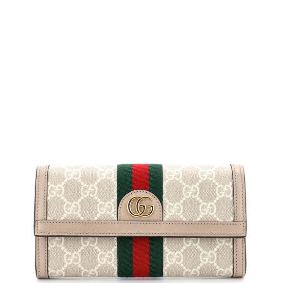 Gucci Ophidia Continental Wallet GG Coated Canvas - Picture 1 of 5